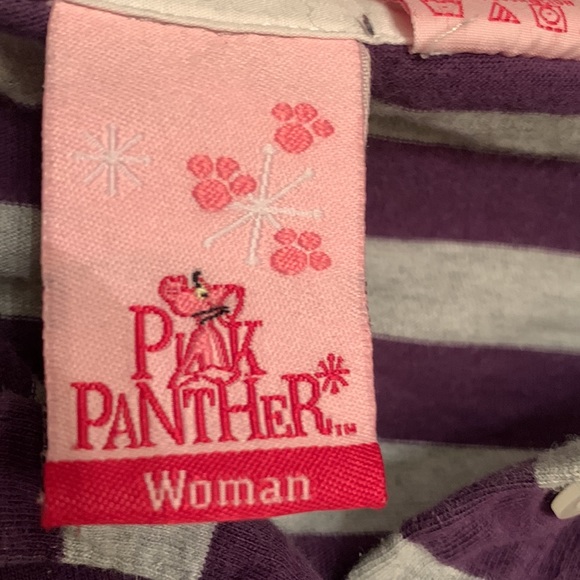 PINK PANTHER VINTAGE ‘rugby’ shirt Y2K - Picture 5 of 13